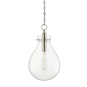 Ivy Pendant, Medium, Polished Nickel